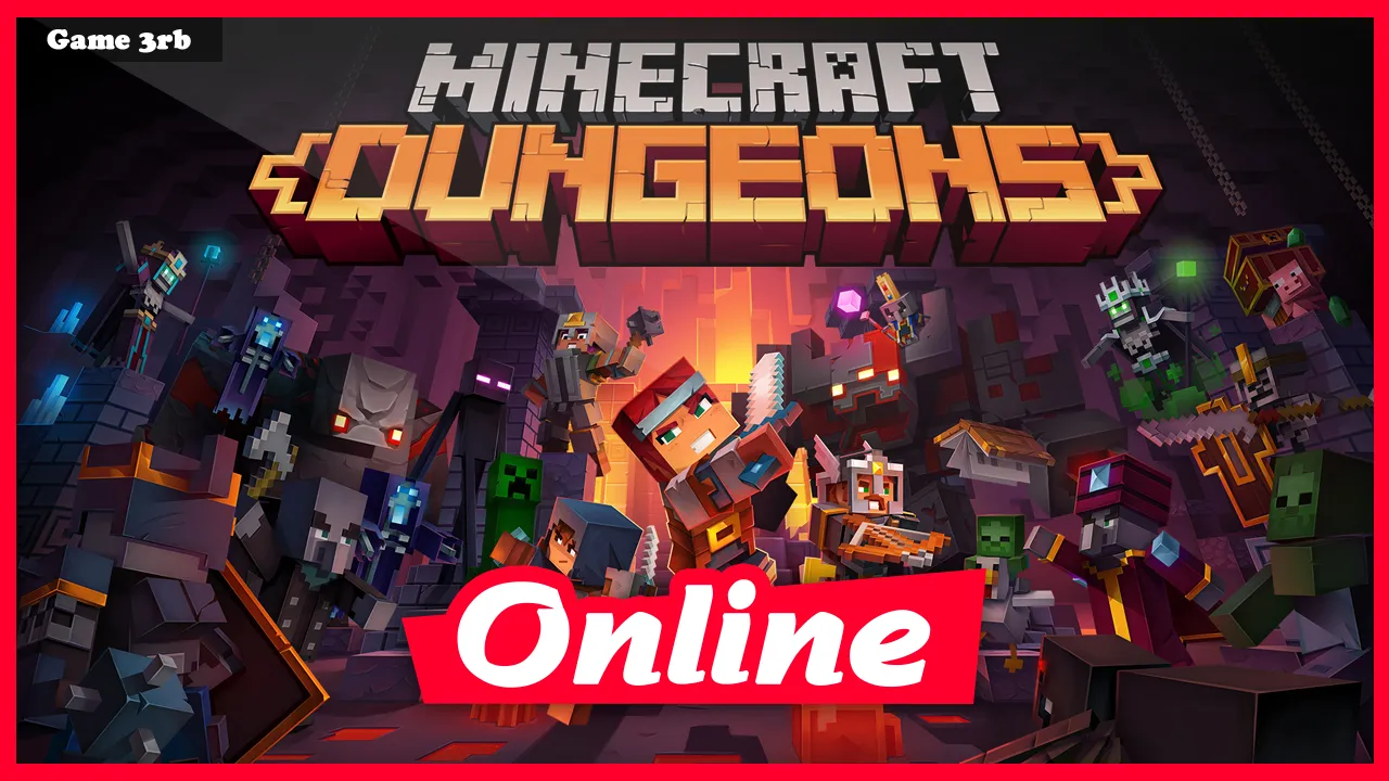 Download Minecraft Dungeons v1.4.3.0_4640940 + 2 DLCs + Multiplayer-FitGirl Repack